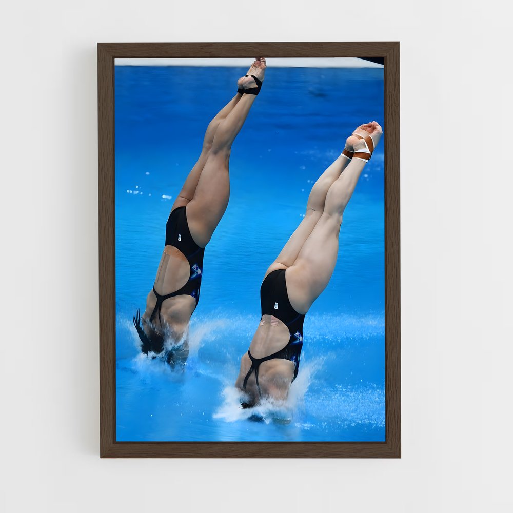 Poster Plongeon Synchronisé (vue 5)